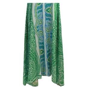 NEW VALERIE KHALFON women's aldona maxi dress in vert